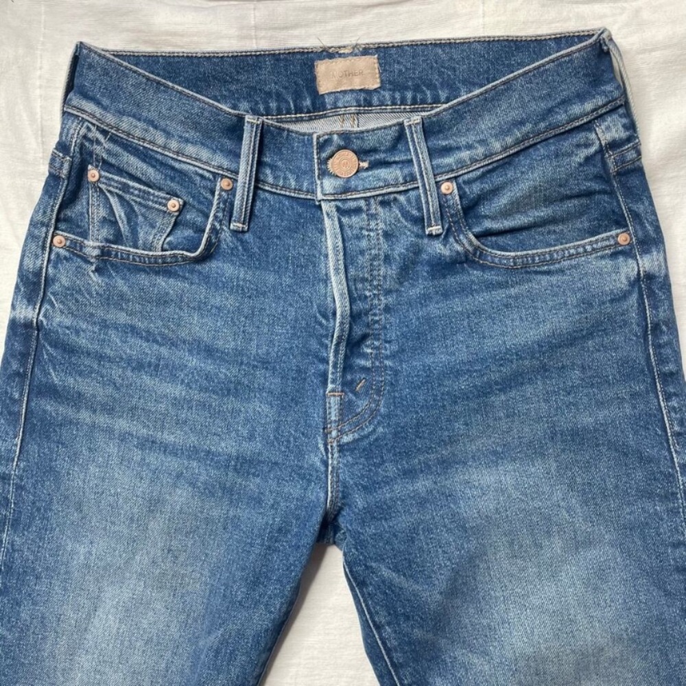 MOTHER Blue Denim Jeans